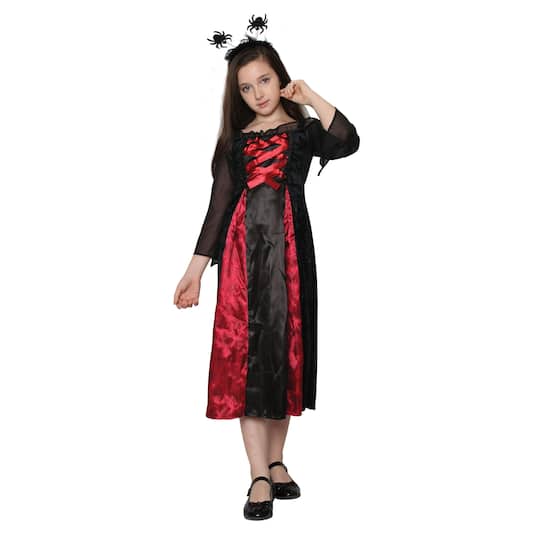 Red & Black Spider Princess Child Costume By Northlight in Red/Black | Large | Michaelsยฎ